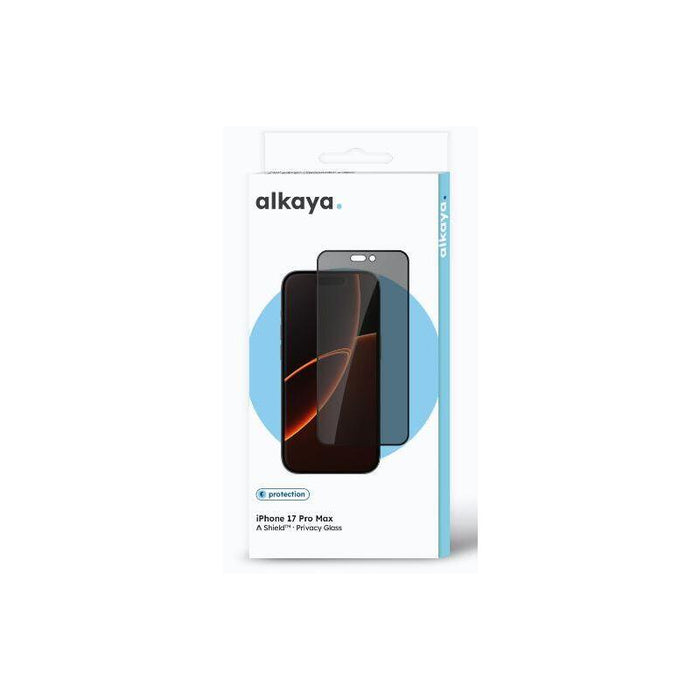 Alkaya A Shield Displayschutzglass 3d Full Funda,Privacy Iphone 17pro Max, Negro