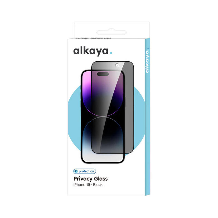 Alkaya Protection Glass Privacy Iphone15 Negro