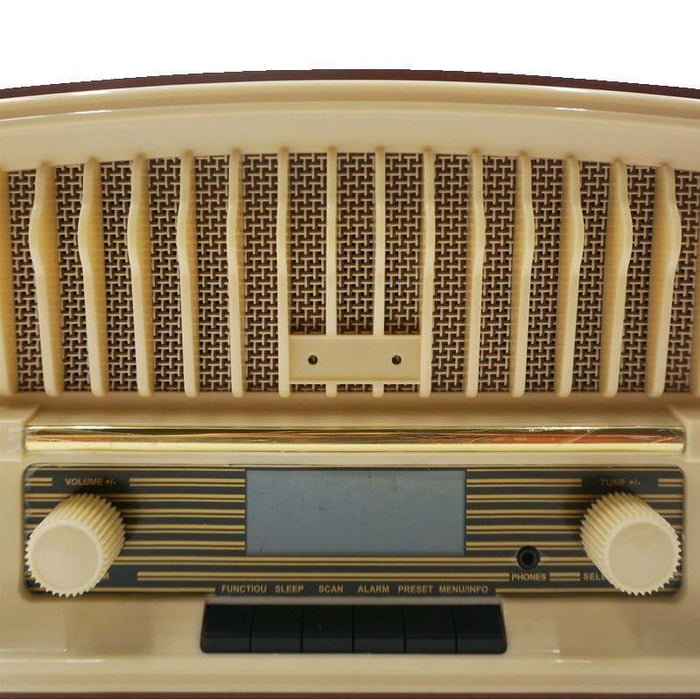 Altavoz Bluetooth Dab-003 Retro Dab/Dab+ Fm/Bluetooth/Alarma