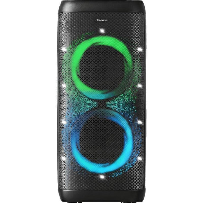 Altavoz De Gran Potencia Hisense Party Thunder 620 W Con Batería Autonomía 12 Horas Ai Light Show Modo Karaoke Auracast Connectlife Negro