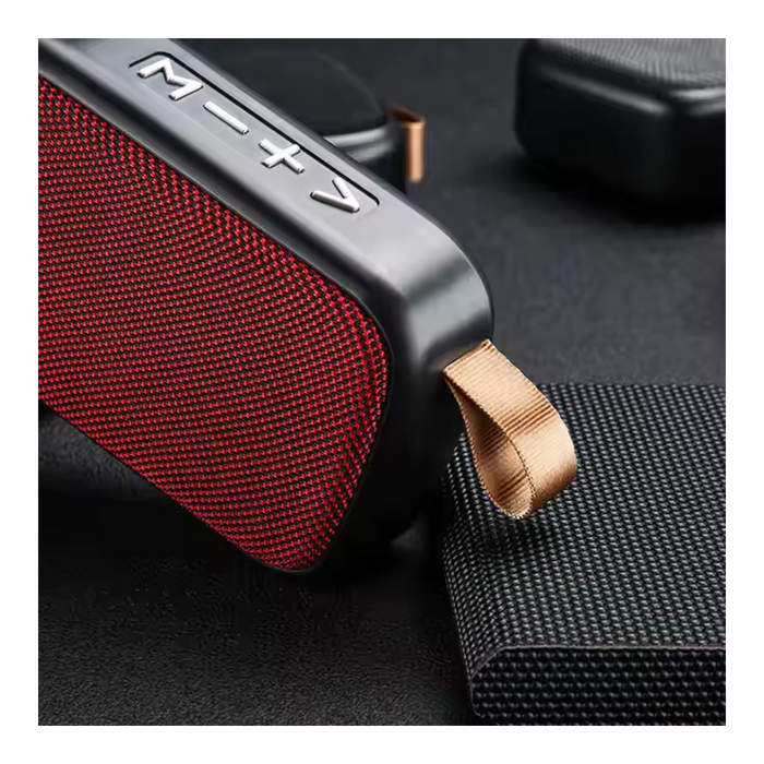 Altavoz Portatil Bluetooth Mini Rojo