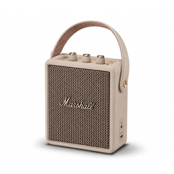 Altavoz Portátil  Marshall Stockwell Iii Crema  Bluetooth Batería + 40h De Autonomía