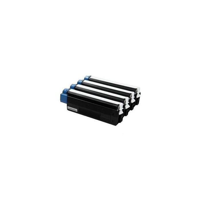 Amarillo Compatible Para  Oki Es6410-6k 44315317