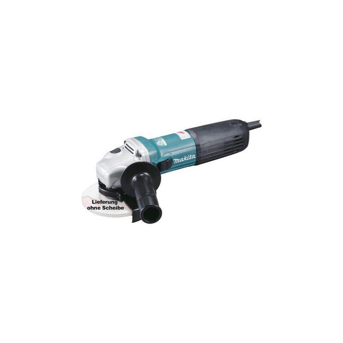 Amoladora  Makita Ga5040cz1 Angular 11000 Rpm 1100 W 12,5 Cm 2,4 Kg 11000 Rpm, Negro, Azul, M14, Corriente Alterna, 1100 W, 12,5 Cm