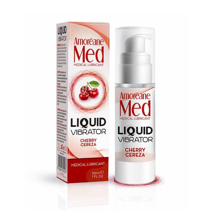 Amoreane - Liquido Vibrador Cereza 30 Ml