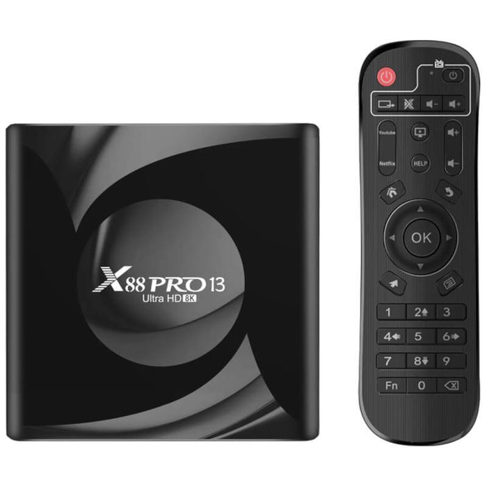 Android Tv  X88 Pro 13 4gb/32gb Smart System Android 13 Negro