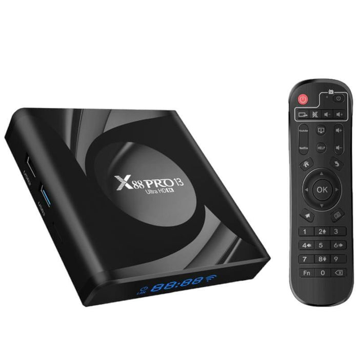 Android Tv  X88 Pro 13 4gb/32gb Smart System Android 13 Negro