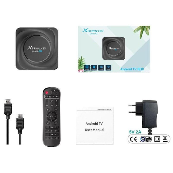 Android Tv  X88 Pro 20 4gb/32gb 4k Android 11
