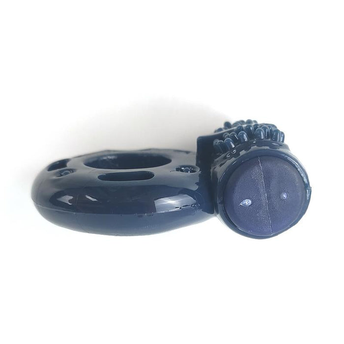 Anillo Para El Pene Con Vibración Azul