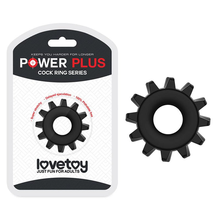 Anillo Para El Pene Power Plus Negro