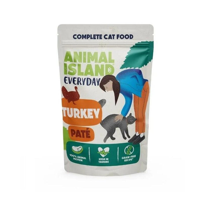 Animal Island Everyday Comida Húmeda Para Gato Pasztet Pavo 85g