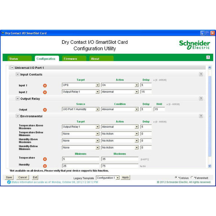 Apc Ap9613 Módulo Digital Y Analógico I / O Canal Relé