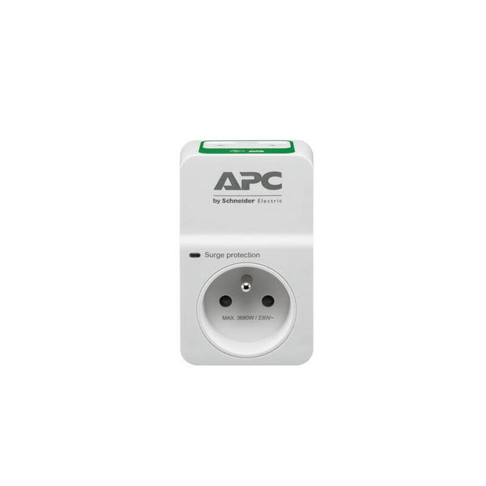 Apc Limitador De Tension 1 Salidas Ac 230 V Blanco Pm1wu2-Fr