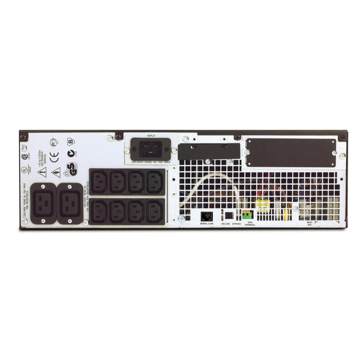 Apc Smart-Ups Rt 3000 Marine Ups Ca 220/230/240 V 2.1 Kw 3000 Va Rs-232 Conectores De Salida: 10 3u Negro