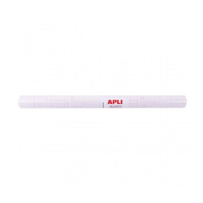 Apli Forro Libros Pp 80 Micras Sin Adhesivo 0,5x3m Rollo Transparente -25u-