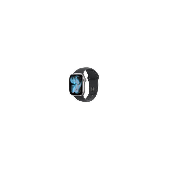 Apple Watch Series 11 Gps 42mm Space Grey Aluminiun Case With Black Sport Band M/L Meqx4wf/A
