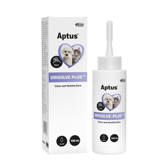 Aptus Orisolve Plus - Solución Para Limpiar Oídos Para Perros Y Gatos  100 Ml