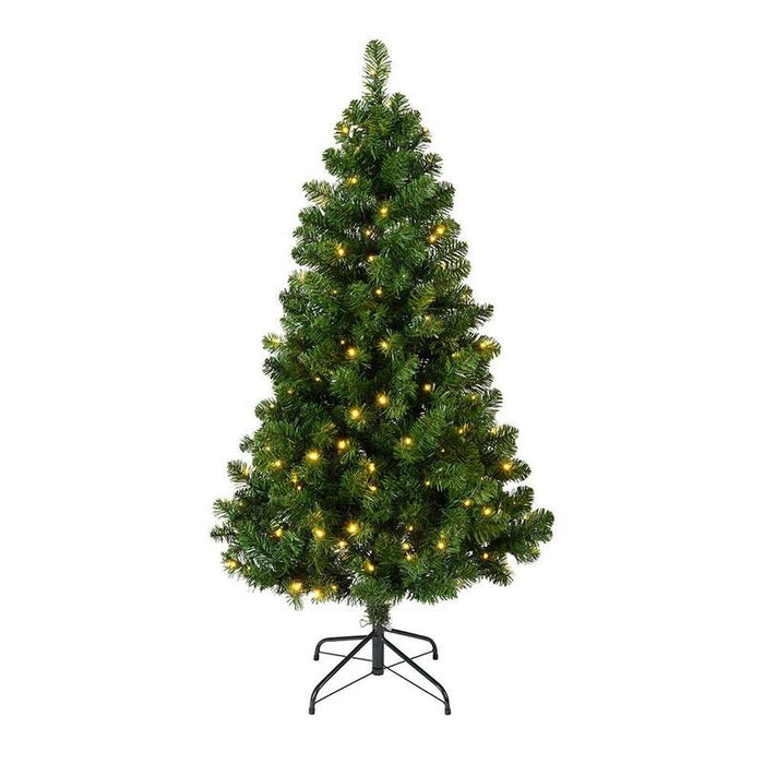 Árbol De Navidad Uso Interior Tipo Pino Imperial Con Led Ø97 X 150 Cm
