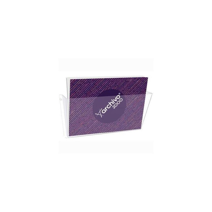 Archivo 2000 Portadocumentos Mural Con 1 Compartimento Din A4 Horizontal 80x365x180 Mm