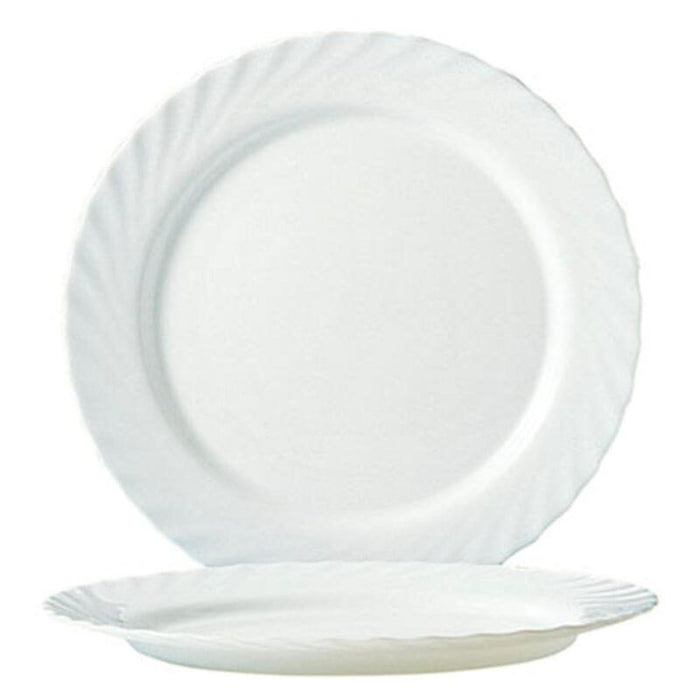 Arcoroc Teller Trianon Blanco Blanco Ø 24,5 Cm, 6 Unidades