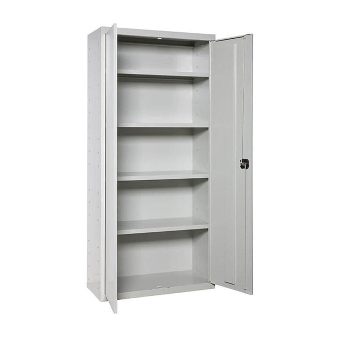 Armario Multiusos 2 Puertas 4 Baldas, 80 X 40 X 180 Cm