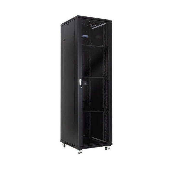 Armario Rack De 19" 42hu Ancho 600 Fondo 600mm. Negro