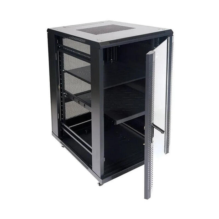 Armario Rack Suelo Monolyth One 19" Sh6822 22u 600x800 Cristal S.Acc