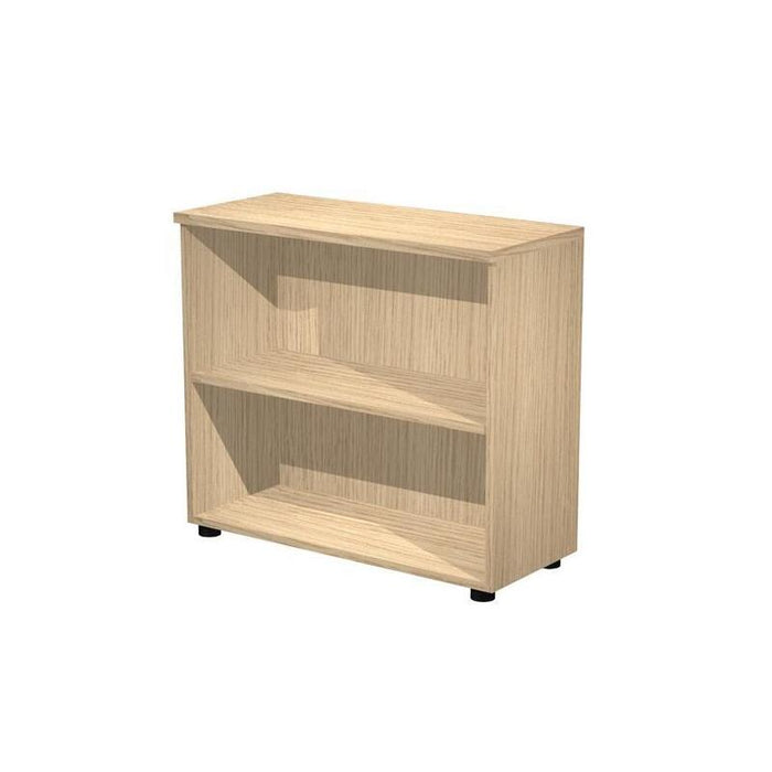 Artexport Estantería Baja Presto Abierta 1 Estante 22mm Regulable Con Trasera Roble