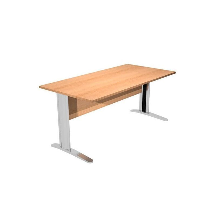 Artexport Mesa Escritorio Presto 160 Con Patas De Metal Tablero 22mm Haya