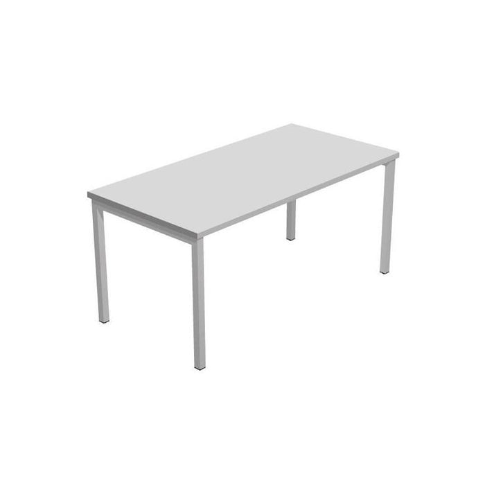 Artexport Mesa Escritorio Venere 140 Con 4 Patas De Metal 40x40mm Tablero 22mm Gris
