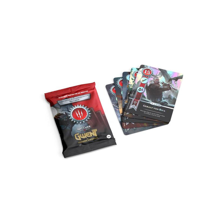 Asmodee Gwent - Legendäre Balladenkarten Helden: Monster (Erweiterung) Nlgd0005