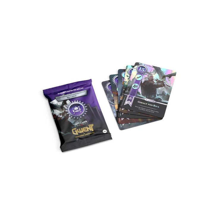 Asmodee Gwent - Legendäre Balladenkarten Helden: Skellige (Erweiterung) Nlgd0006