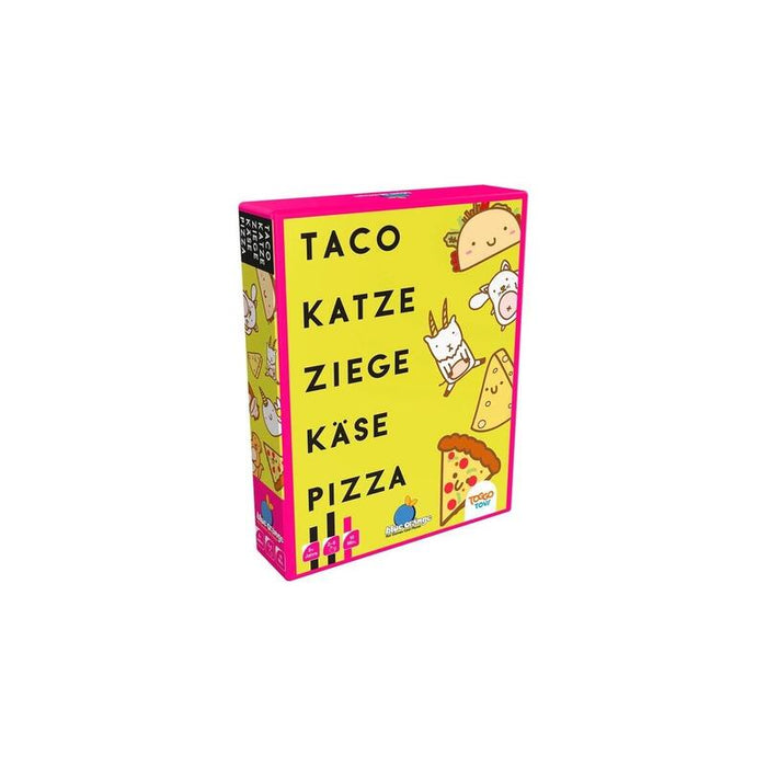 Asmodee Taco Cat Pizza De Queso De Cabra, Juego De Cartas Blod0101