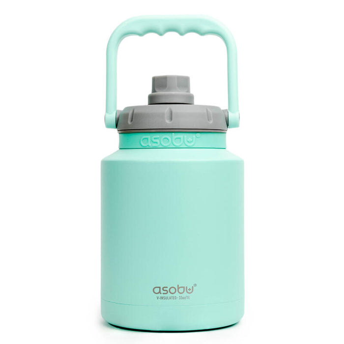 Asobu - Mini Jug Edelstahl Trinkflasche 1 Liter Mint