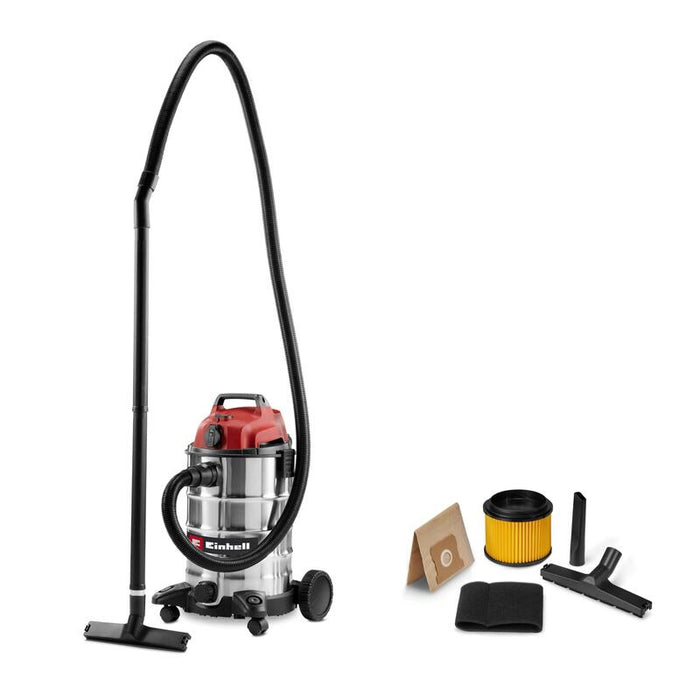 Aspirador  Einhell Tc-Vc 3055 Sa, En Seco/Mojado Plateado/Rojo 2342250