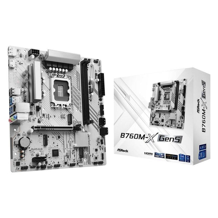 Asrock B760m-X Gen5 1700 Matx Hdmi Dp Dd