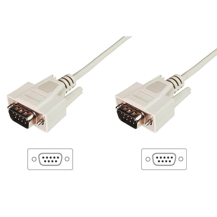 Assmann Electronic Ak-610107-030-E Cable De Serie Beige 3 M D-Sub (Db-25)