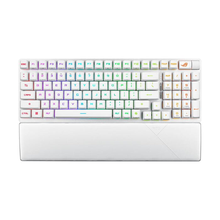 Asus Gaming Keyboard Fr-Layout Rog Strix Scope Ii 96 Rx Wireless Blanco
