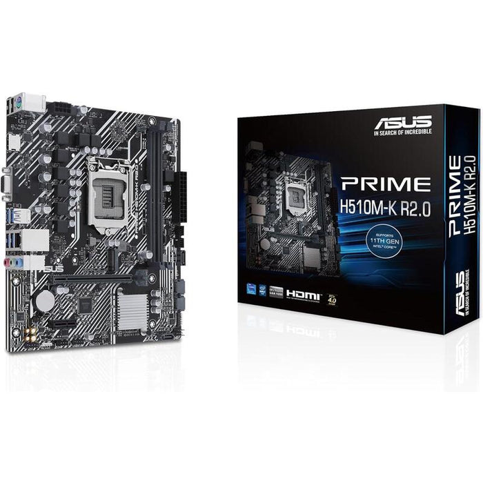Asus Prime H510m-A R2.0 Lga1200 H470 M.2 Dp Hdmi Aura Mb