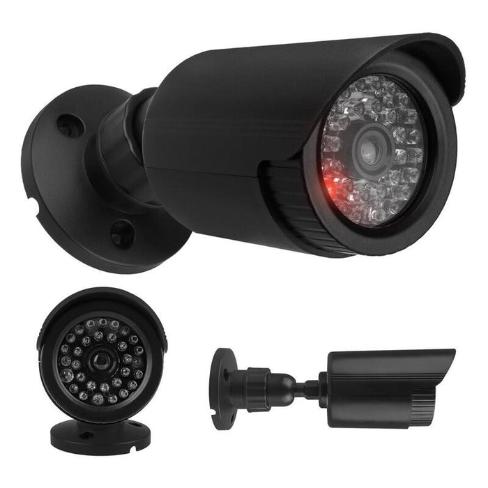 Atrapa Kamery Tubowej Diody Ir Led, Ir1800 B Negro, Zasilanie 2xaa, Abs