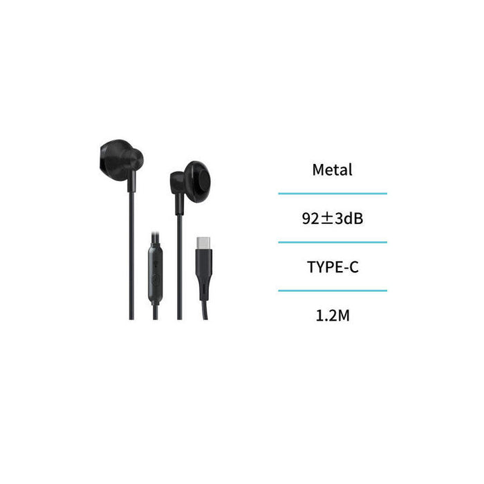 Auricular Con Cable Tipo C Ep2107