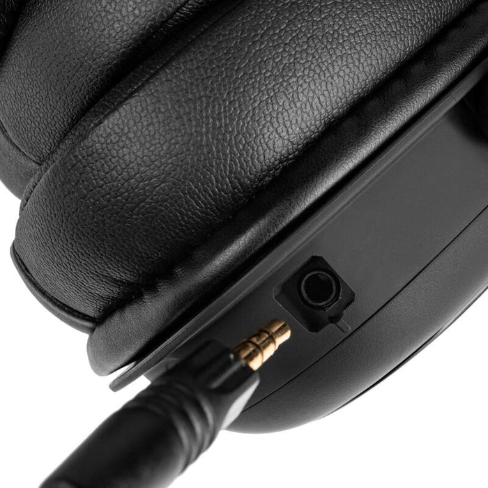 Auricular Con Micrófono Mars Gaming Mh5 Sonido Posicional 7.1 Dsp Drivers 53mm Software De Control Jack 3.5mm + Usb