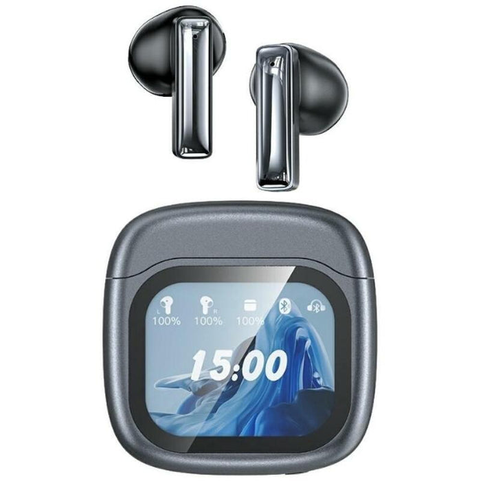 Auriculares Bluetooth Enc Tp100 5.4 Tws Lcd Negro