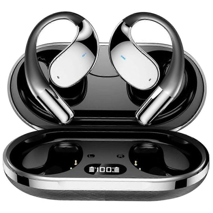Auriculares Bluetooth  Hbq Yyk-Q39 Gancho Negro