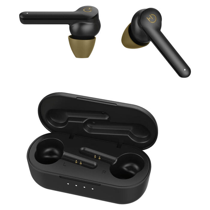 Auriculares Bluetooth Hiditec Vesta 90'S Limited Edition Con Estuche De Carga Autonomía 8h Negros
