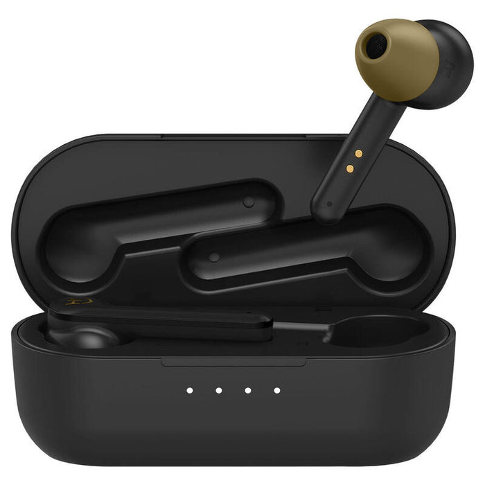 Auriculares Bluetooth Hiditec Vesta 90'S Limited Edition Con Estuche De Carga Autonomía 8h Negros