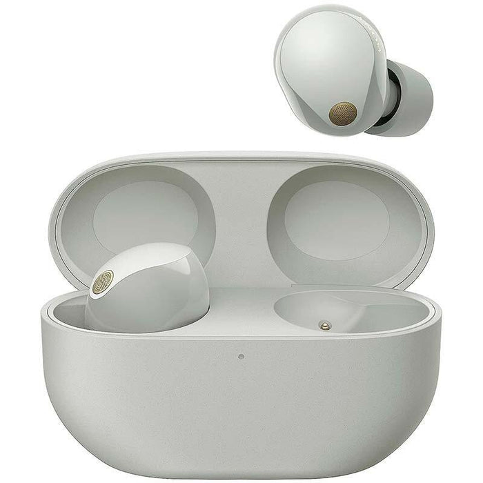 Auriculares Bluetooth Sony Wf-1000xm5 Plata Con Cancelación De Ruido (Anc)
