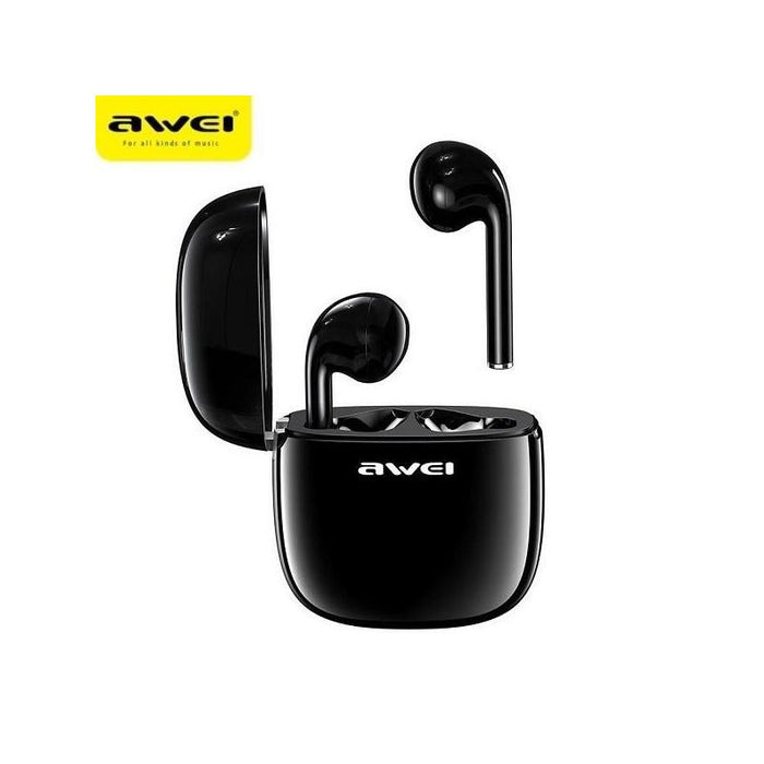 Auriculares Bluetooth T28 Tws+Base De Conexión Negro