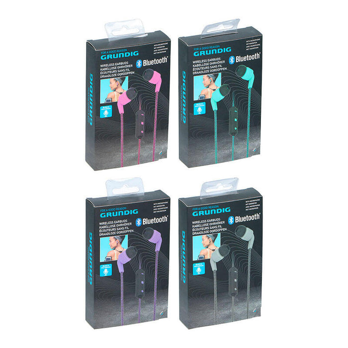 Auriculares Deportivos Bluetooth Con Micrófono Grundig