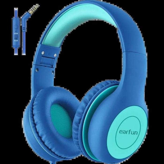 Auriculares Earfun K1 Blue Green  Para Niños